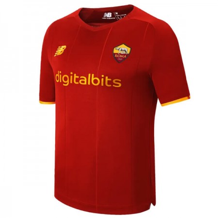 Billiga Fotbollströjor AS Roma Hemma tröja 2021/22 Kortärmad